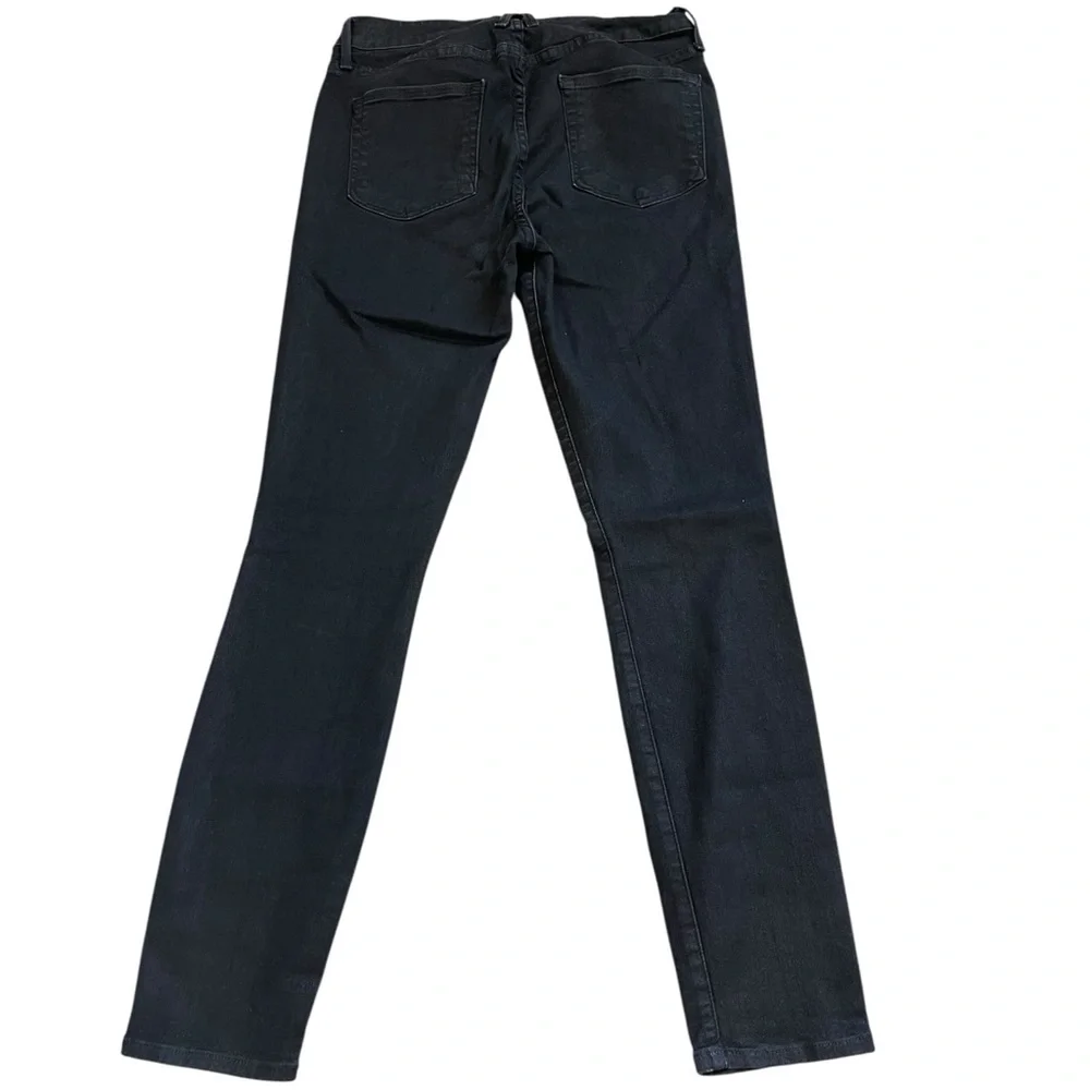 Good American Black Skinny Jeans High Rise Stretch Denim Womens 8/29
